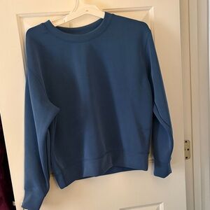 A new day blue crew neck size small